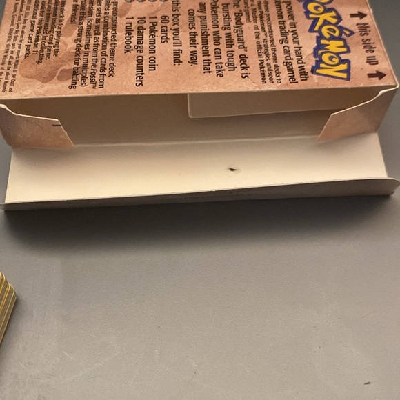1999 Pokémon "BodyGuard" Fossil Theme Deck complete - Picture 10 of 12